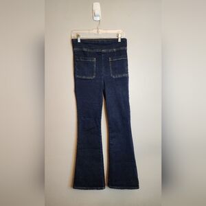 FRAME Denim Bardot Jetset High Rise Waisted Dark Wash Jeans Size 2